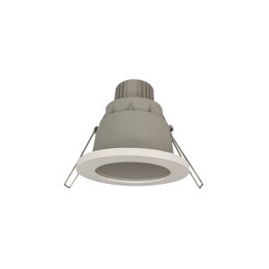 Gu10 Mr16 Lighting Fitting Aluminum Round Spotlight Frame with Glass Anti-glare Led Downlight Housing